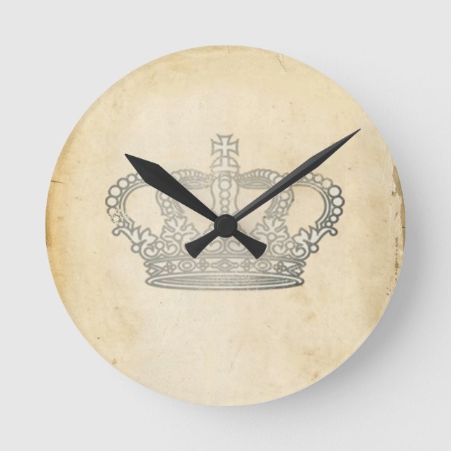 Horloge Ronde Couronne vintage (Recto)