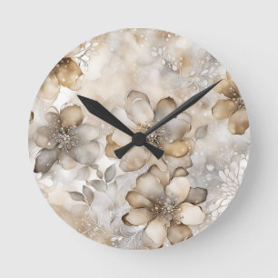Horloge Ronde Coussin de décoration