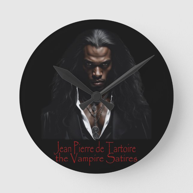 Horloge Ronde Couverture de The Vampire Satires (Recto)