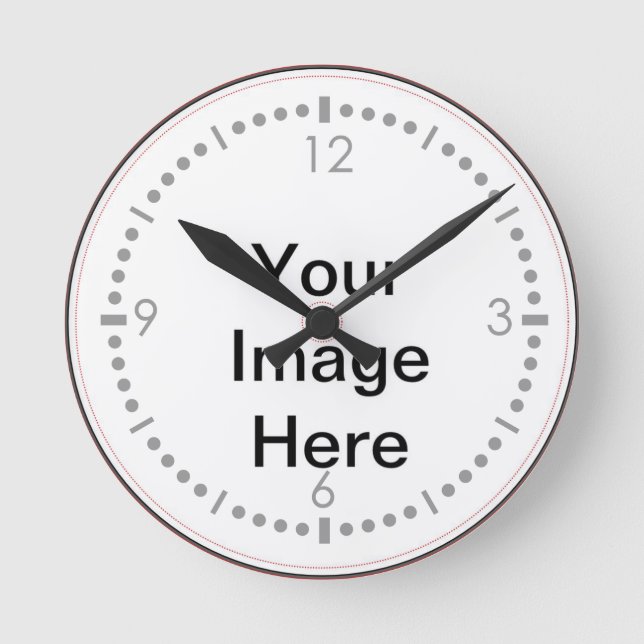 Horloge Ronde Create your own custom photo (Recto)