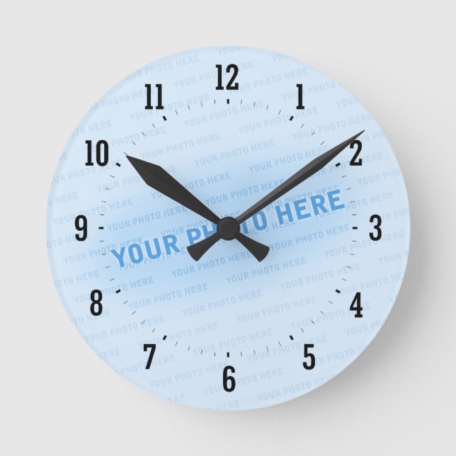 Horloge Ronde Create Your Own Wall (Recto)