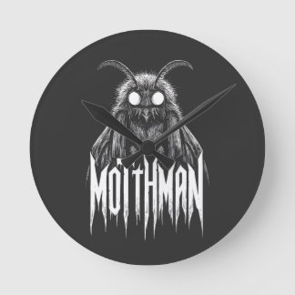 Horloge Ronde Créature paranormale gothique d'horreur cryptide M
