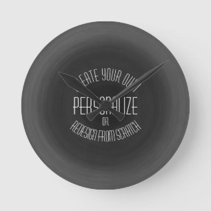 Horloge Ronde Créer votre propre - Conception personnalisée