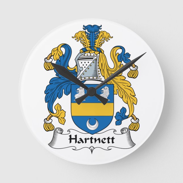 Horloge Ronde Crest de Hartnett (Recto)