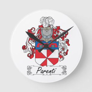 Horloge Ronde Crête de famille de Parenti