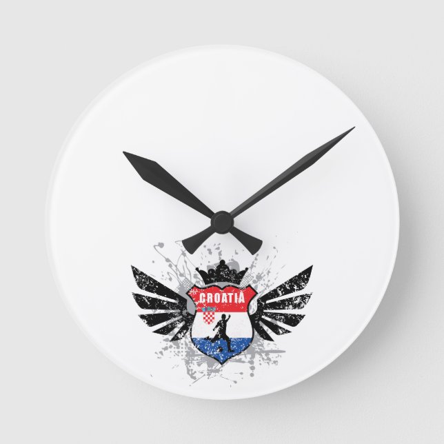 Horloge Ronde Croatia soccer (Recto)