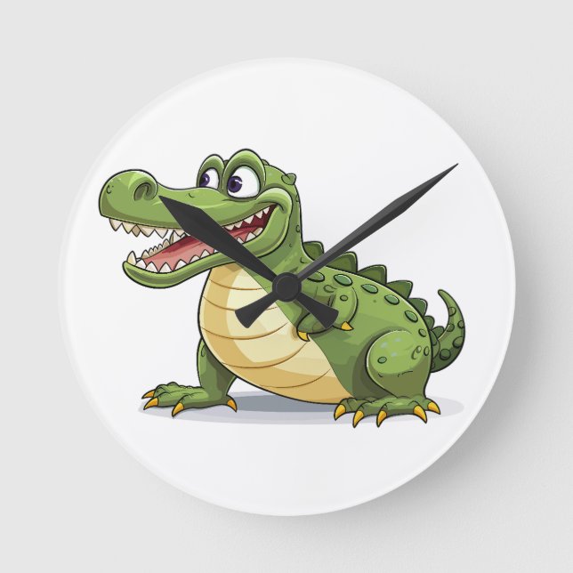 Horloge Ronde Crocodile (Recto)