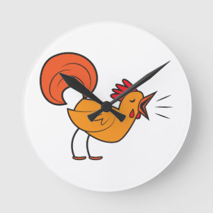 Horloge Ronde Croisement ROOSTER