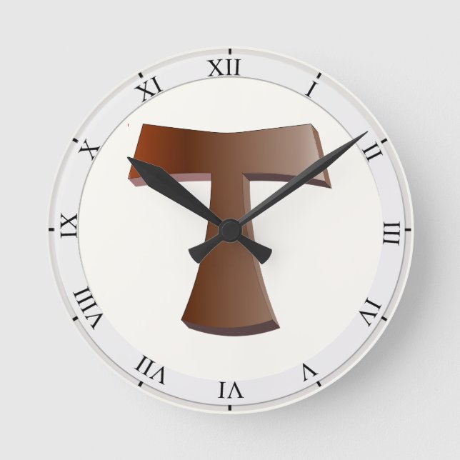Horloge Ronde Croix de Tau (Recto)