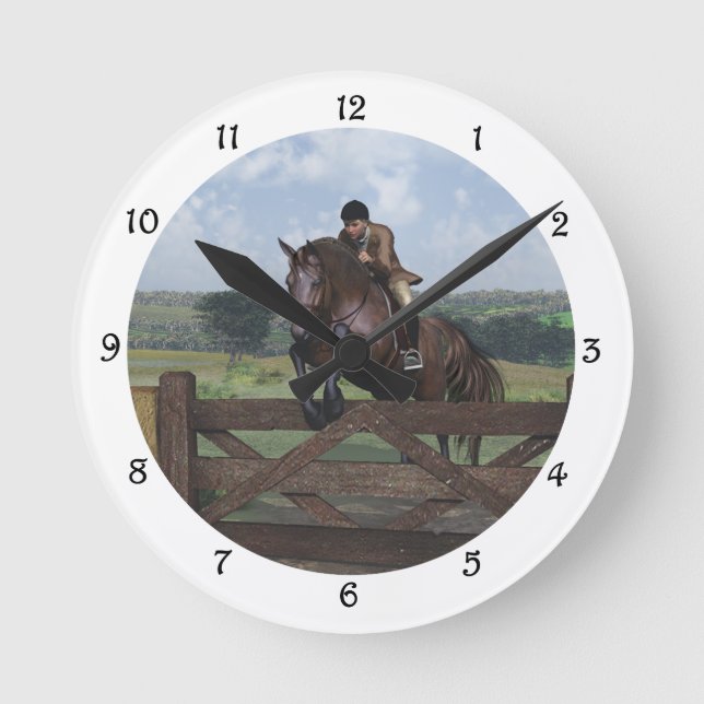 Horloge Ronde Cross Country (Recto)