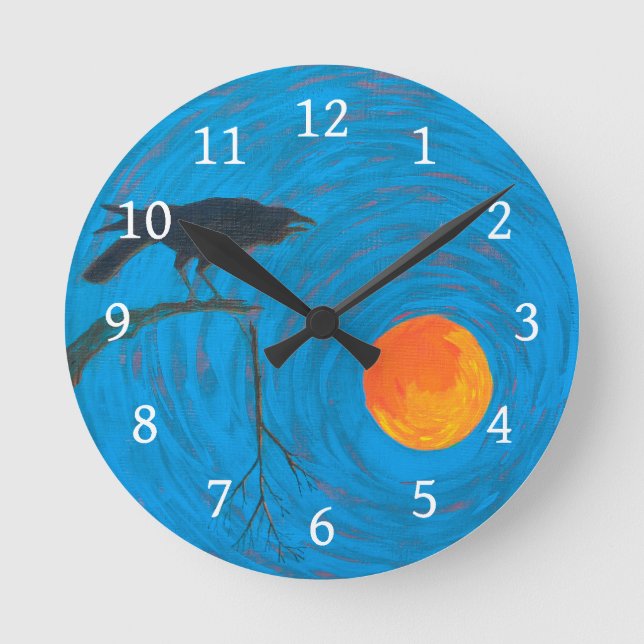 Horloge Ronde crow (Recto)