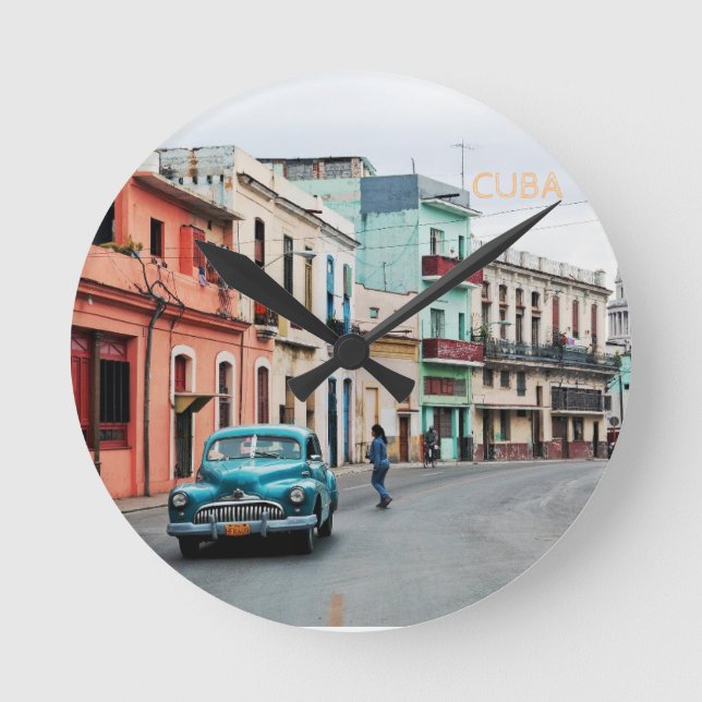 Horloge Ronde Cuba (Recto)