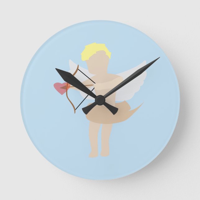 Horloge Ronde Cupidon (Recto)