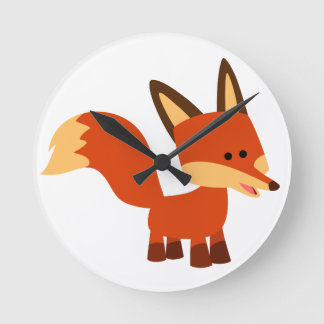 Horloge Ronde Cute Dessin