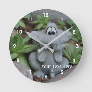 Horloge Ronde Cute Flower Garden
