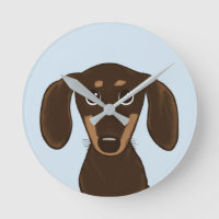 Dachshund au chocolat mou | Cartoon Wiener Dog