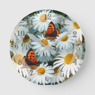Horloge Ronde Daisies de Pretty