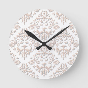 Horloge Ronde Damas 3D