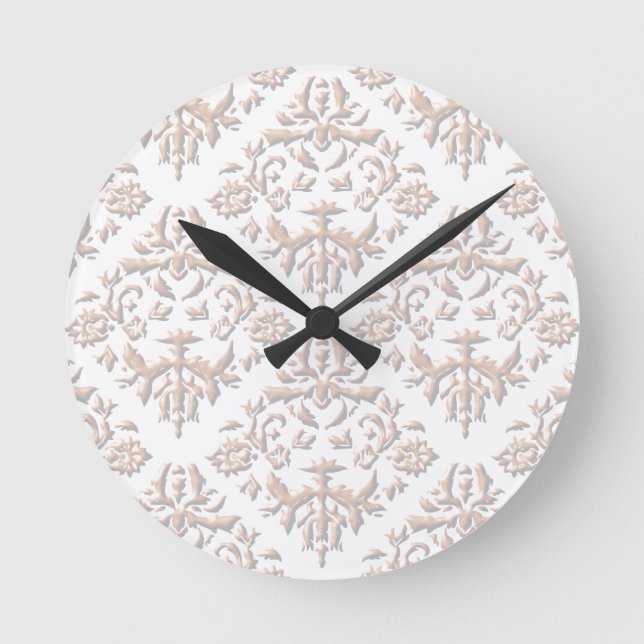Horloge Ronde Damas 3D (Recto)