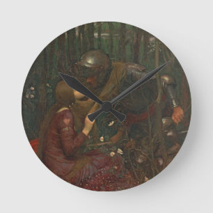 Horloge Ronde Dame Sans Merci, 1893 de belle de La (huile sur la