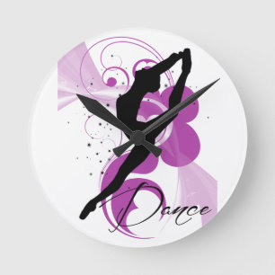 Horloge Ronde Dance Wall Clock