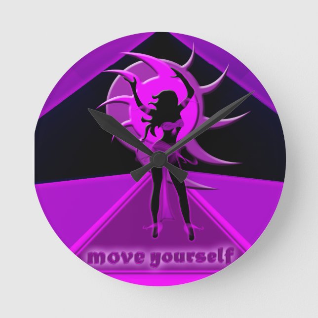 Horloge Ronde Dancer *Onca* (Recto)