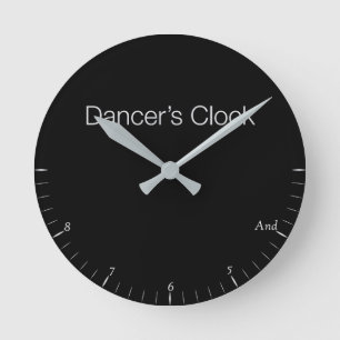 Horloge Ronde Dancer's Clock