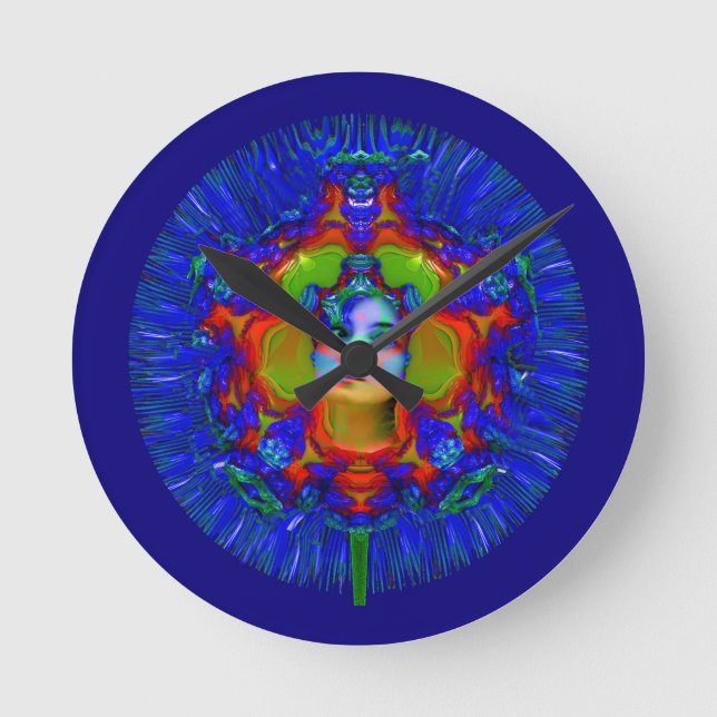 Horloge Ronde Dandelion humain (Recto)