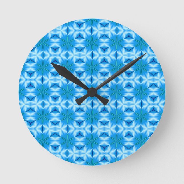 Horloge Ronde Danse avec la neige (Recto)