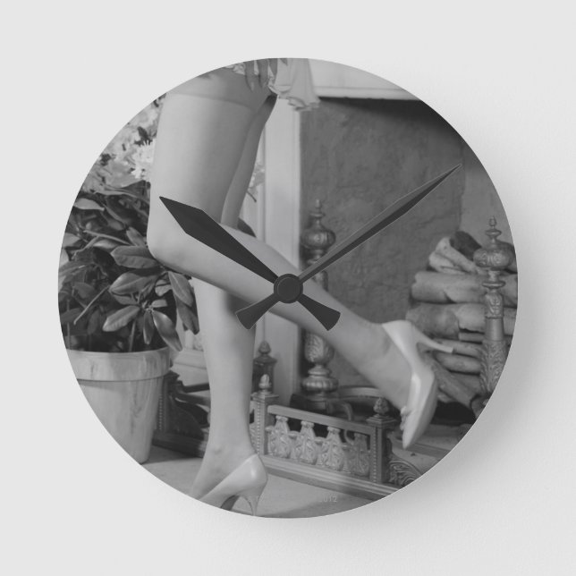 Horloge Ronde Danse de femme (Recto)