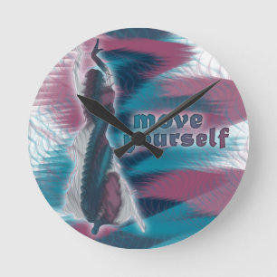 Horloge Ronde Danseur *Mako*