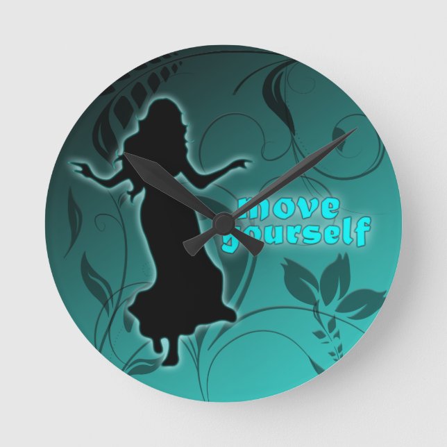 Horloge Ronde Danseur *Tonia* (Recto)