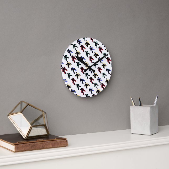 Horloge Ronde danseurs (Bureau)