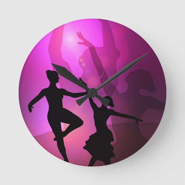 Horloge Ronde Danseurs de ballet (Recto)