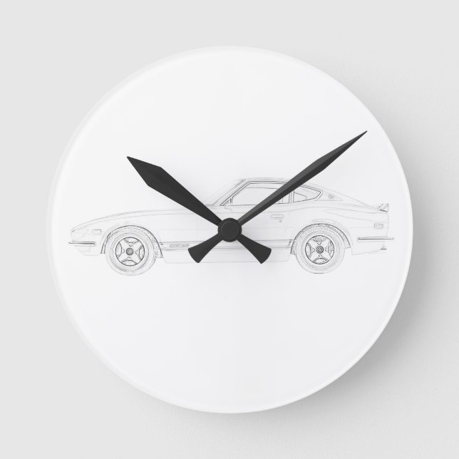 Horloge Ronde Datsun 240Z (Recto)