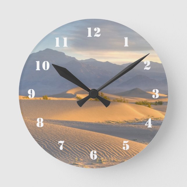 Horloge Ronde Dawn du désert (Recto)