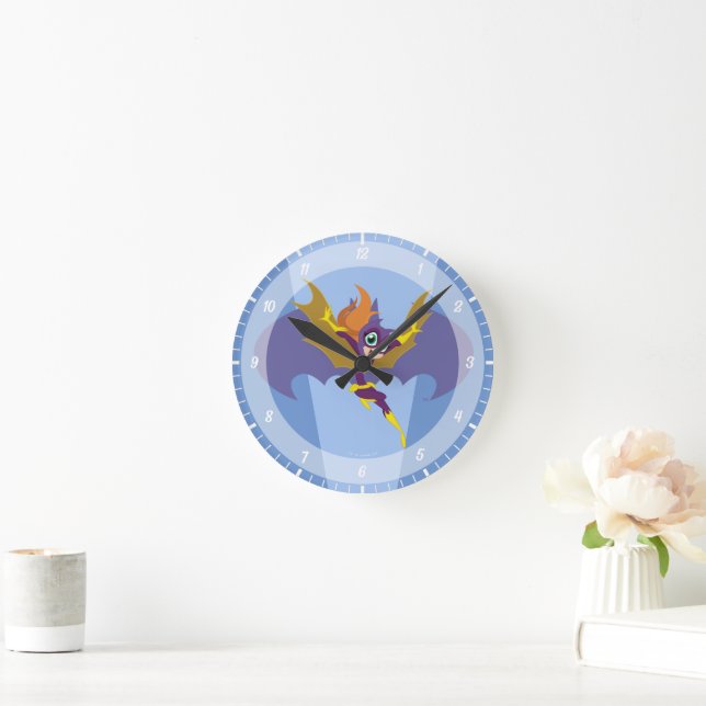 Horloge Ronde DC Super Hero Girls Batgirl (Maison)