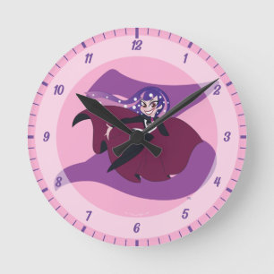 Horloge Ronde DC Super Hero Girls Zatanna