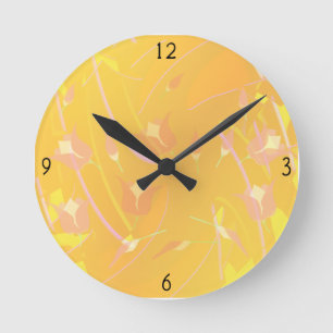 Horloge ronde de crapaud turc