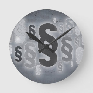 Horloge Ronde De nombreux paragraphes devant le concept de mur e