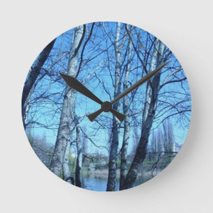 Horloge Ronde début du printemps