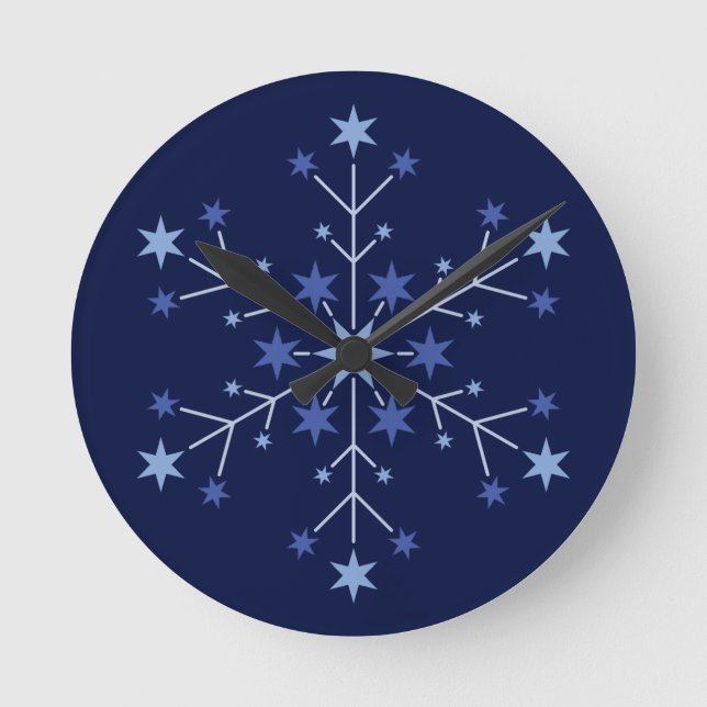 Horloge Ronde Débuts Stellaires :  Minuit (Recto)