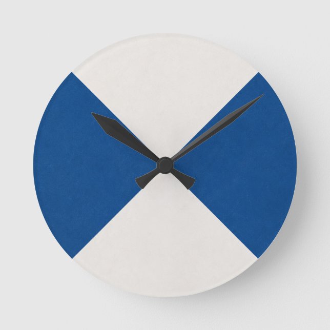 Horloge Ronde Décoratif Géométrique (Recto)