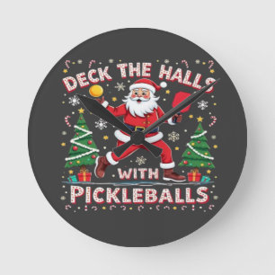 Horloge Ronde Décorez Les Salles Avec Des Pickleballs