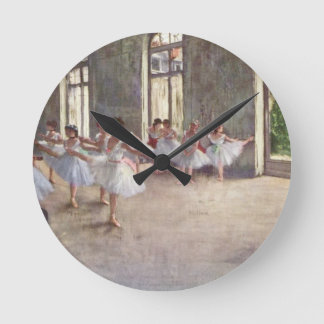 Horloge Ronde Dégazez les danseurs classiques