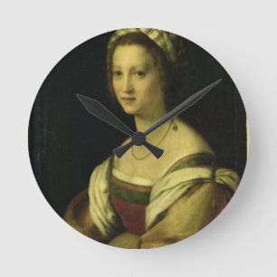 Horloge Ronde Del Fede, l'épouse de l'artiste, C. de Lucrezia d