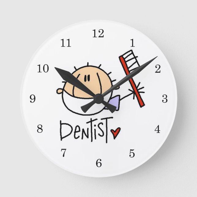 Horloge Ronde Dentiste (Recto)