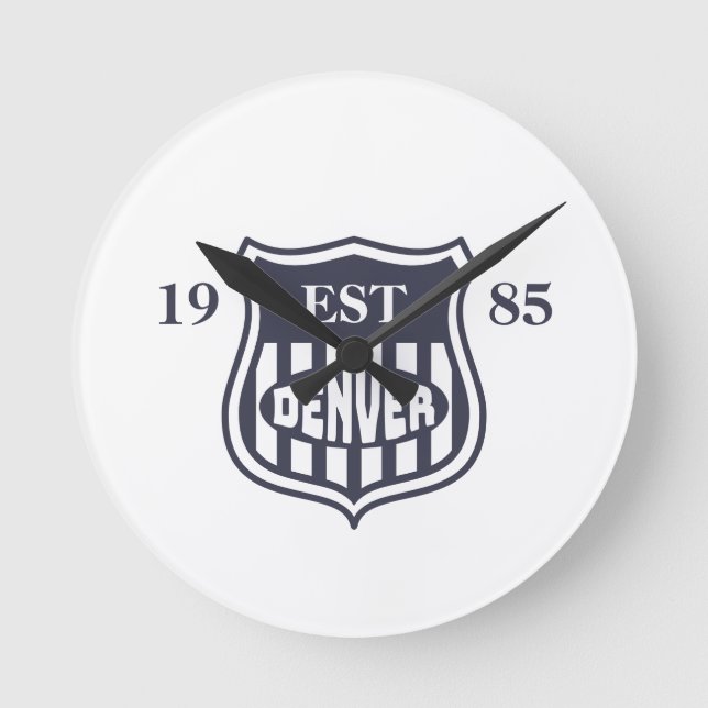 Horloge Ronde Denver (Recto)