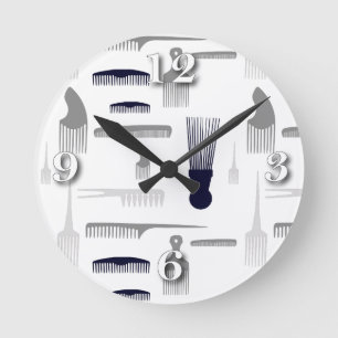 Horloge Ronde Des cheveux nous allons la mode Pl