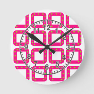 Horloge ronde des points PSG